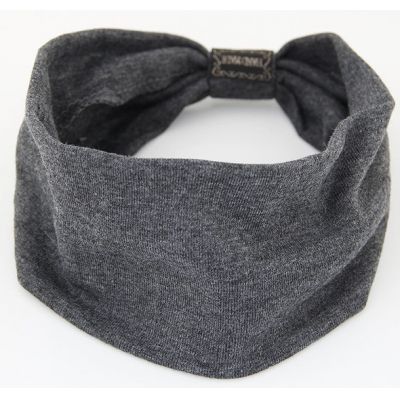 Korean Style Women's Hair Band Cotton Casual Bows Headband